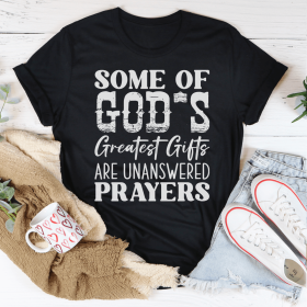 Some Of God's Greatest Gifts T-Shirt (Color: Black Heather, size: S)