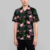Men's Shirt 3D Digital Printing European Size Men's Crane Animal Style Shirt
