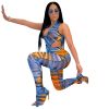 Casual See Through Mesh Romper and Pant