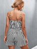 Sleeveless Summer Jumpsuit Women Casual Stripe