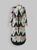 Elegant Summer High Waist Fashion Ditsy Floral Print Dress; Slim Temperament Maxi Dresses; Women's Clothing