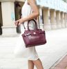 MKF Collection Isla Crocodile Embossed Satchel Handbag Vegan Leather Women by Mia k