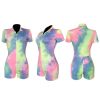 Summer New Fashion European and American Gradient Color Jumpsuit