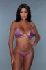 Classic Pink Purple Nova Design Beach Bikini 2 Pcs Set