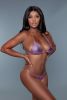 Classic Pink Purple Nova Design Beach Bikini 2 Pcs Set