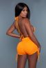 Summer Elegant stylish Sun Kissed Bikini  Neon Green And Orange 2 Pieces Sets